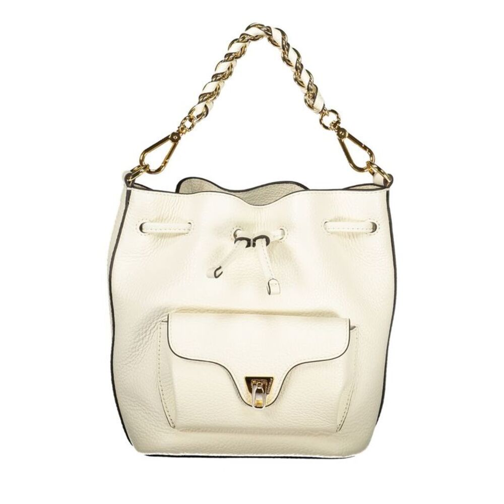 Coccinelle White Leather Women's Handbag